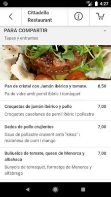 Cittadella Restaurant android App screenshot 5