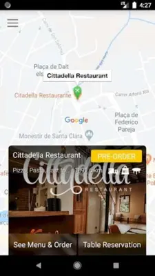 Cittadella Restaurant android App screenshot 7